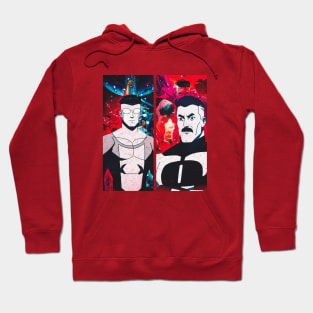 invincible and omniman Hoodie